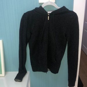Zip up sweater jacket